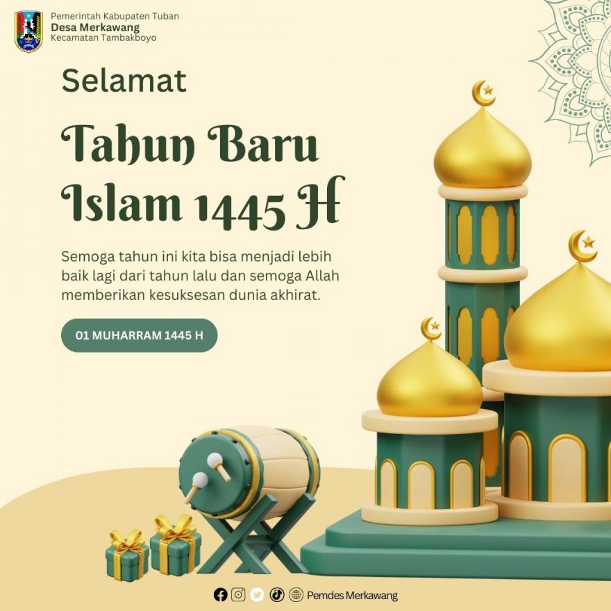 Happy Islamic New Year 1445 H